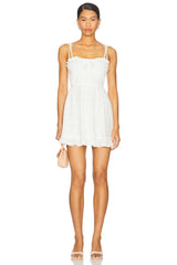 Edie Eyelet Slip Dress