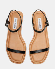 Camari Black Leather