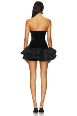 Ella Strapless Ruffle Dress