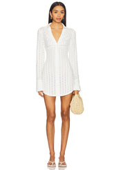 x REVOLVE Lala Eyelet Dress