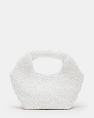 Kinsley Beaded Bag White