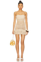 Bonnie Crochet Mini Dress