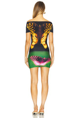 Moth Slinky Tight Mini Dress