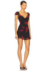 Lunarose Chiffon Mini Dress