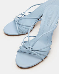 Edna Baby Blue Leather