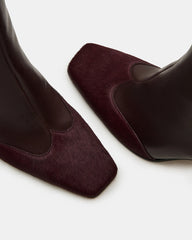 Lyle Burgundy Leather