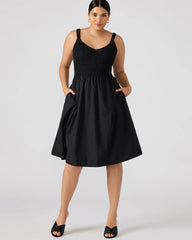 Fleur Dress Black