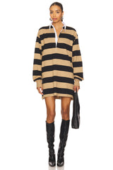 Jersey Polo Mini Dress