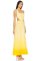 Boho Sunrise Canary Dress