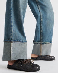 Maysa Black Distressed