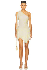 Colmar Asymmetric Mini Dress