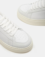 Domino White Leather