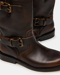 Irving Black Distressed