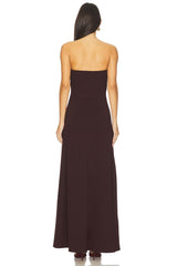 Tube Gathered Front Dress