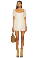 x REVOLVE Beth Embroidered Mini Dress