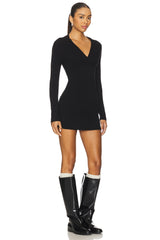Jade Cloud Knit Mini Dress