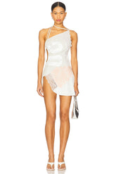 Reworked Varsity Lace Dress