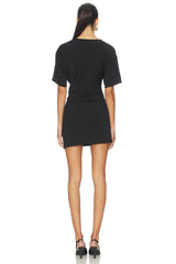 Ira Twisted Tee Dress