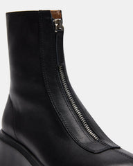 Jones Black Leather - Black Leather / 7 / 17 - Sm Rebooted