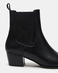 Alfonsa Black Leather