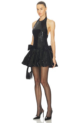 By Marianna Velli Sequin Mini Dress