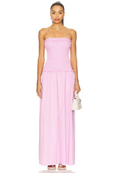 Izabella Strapless Maxi Dress