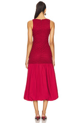 x REVOLVE Melody Lace Poplin Maxi Dress