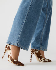 Noir Brown Cow Print