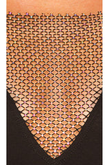 Maris Deep V Mini Dress