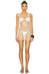 x REVOLVE Neeka Beaded Mini Dress
