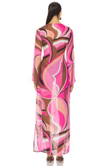 Hotline Lobster Maxi Dress