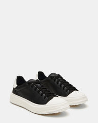 Macrae Black Leather