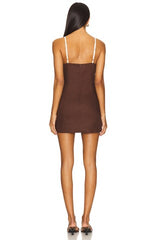 Mini Dress With Bra Top