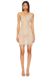 Elliptical Mini Dress