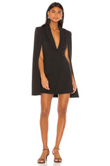 Boss Lady Mini Cape Dress