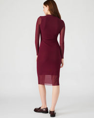 Hailee Dress Wine