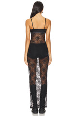 Mari Sheer Maxi Dress