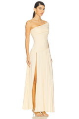 Larsen One Shoulder Maxi Dress