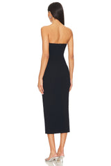 Karina Strapless Midi Dress