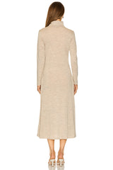 Wool-blend Turtleneck Dress