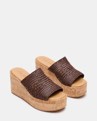 Coastal Brown Raffia
