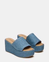 Jetty Blue Raffia