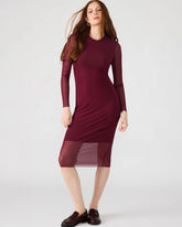 Hailee Dress Wine