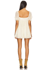 x REVOLVE Beth Embroidered Mini Dress