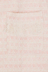 X Revolve Tweed Mini Dress in Pink