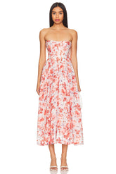 Lola Corset Midi Dress