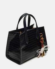 Calleb Bag Black Crocodile