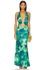 Halston Maxi Dress