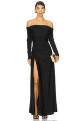 Abbie Off Shoulder Maxi Dress