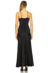 Lavanda Contrast Maxi Dress